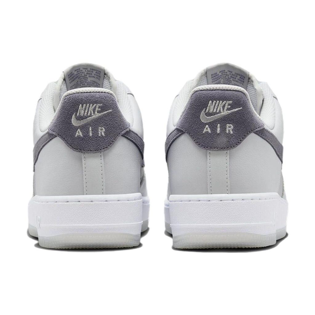 Nike Air Force 1 07 LV8 Pure Platinum Light Carbon Мужские кроссовки Серый Волк-Серый Белый FJ4170-001
