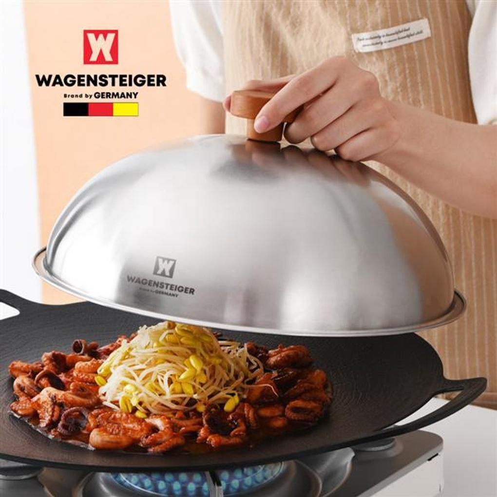WAGENSTEIGER Крышка для отдыха из нержавеющей стали Серебристая 28 см