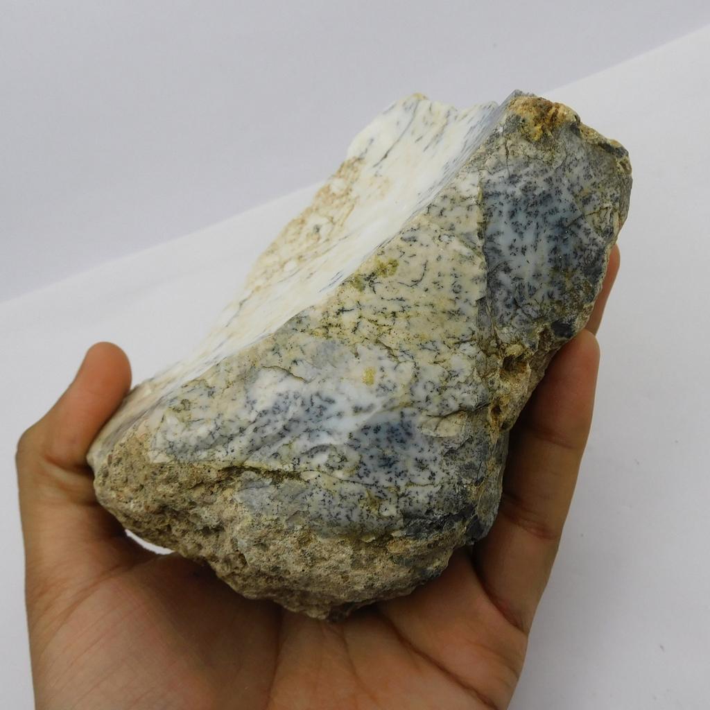 Natural White Opal Loose Gemstone Rough 2750.2 ct Raw October Birthstone for Gem Collections