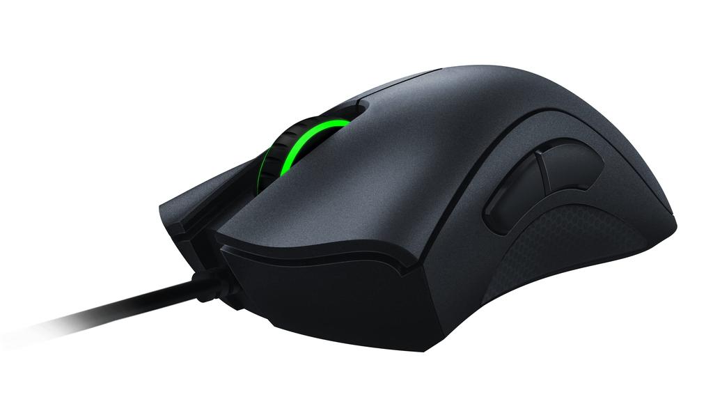 Razer DeathAdder Essential Gaming Mouse Wired 5 Buttons 6400 DPI Optical Sensor Ergonomic Shape New Firmware Applicable Version Authorized Distributor