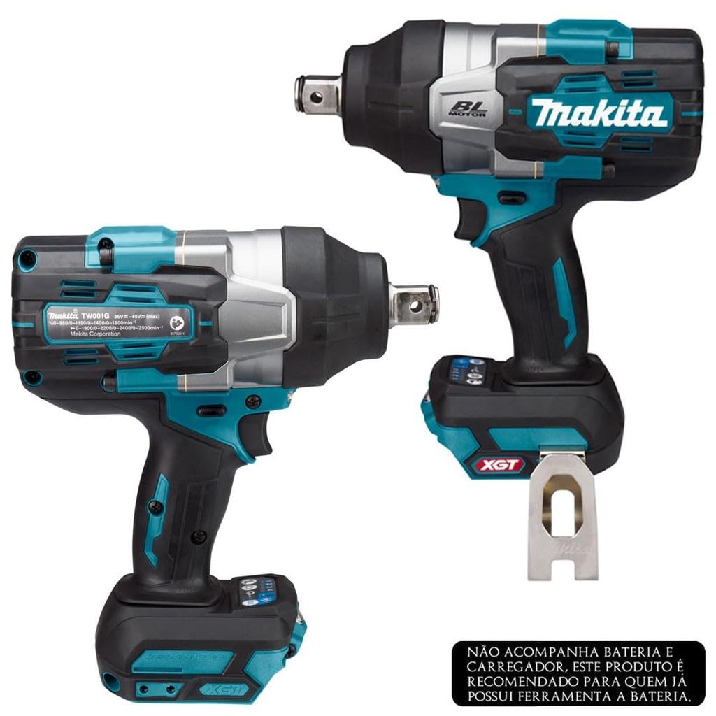 Makita TW001GZ 40Vmax Cordless Impact Wrench and Case Sold (Battery, Charger, Separately)