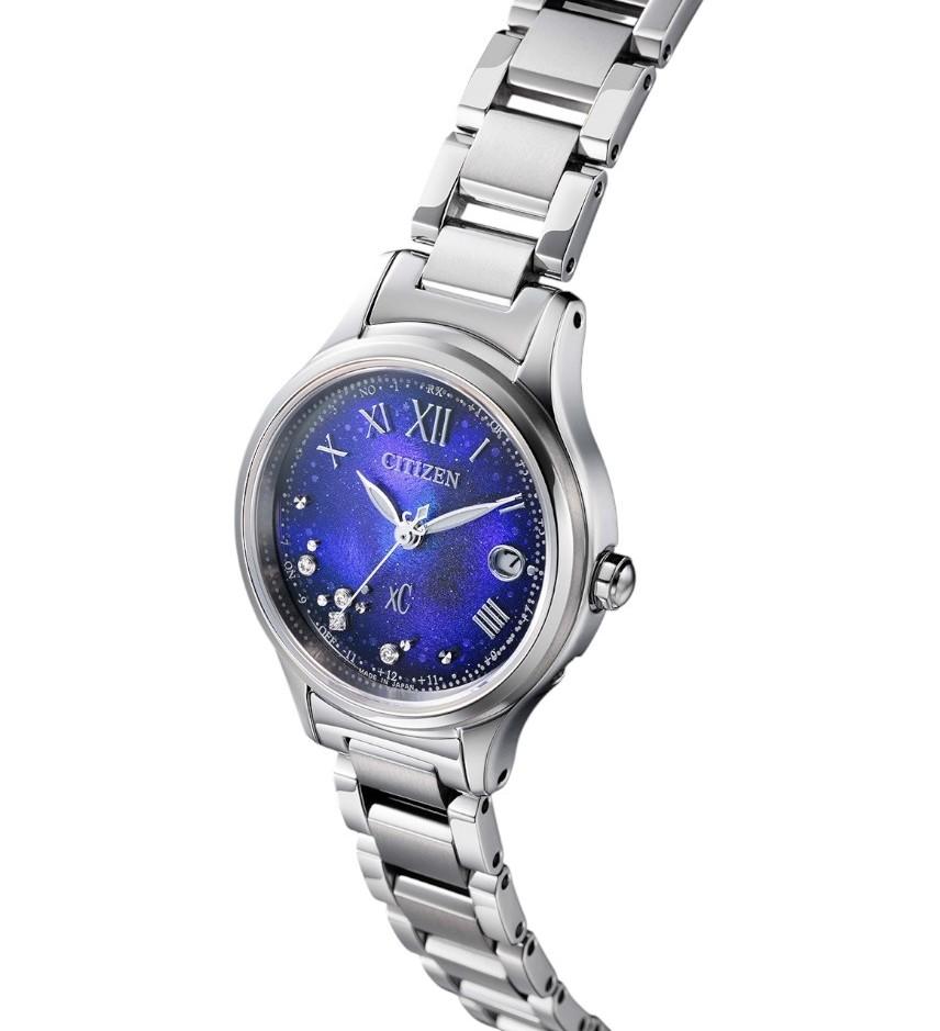 Citizen Женские часы Xc Eco-Drive с радиоконтролем Super Titanium Limited Solar ES9490-95L