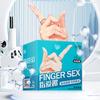 Латексный стимулятор клитора, рукав для пальцев, секс-игрушки для пар, высокоэластичный вагинальный стимулятор, напальчники, удлинитель для пальцев для лесбиянок