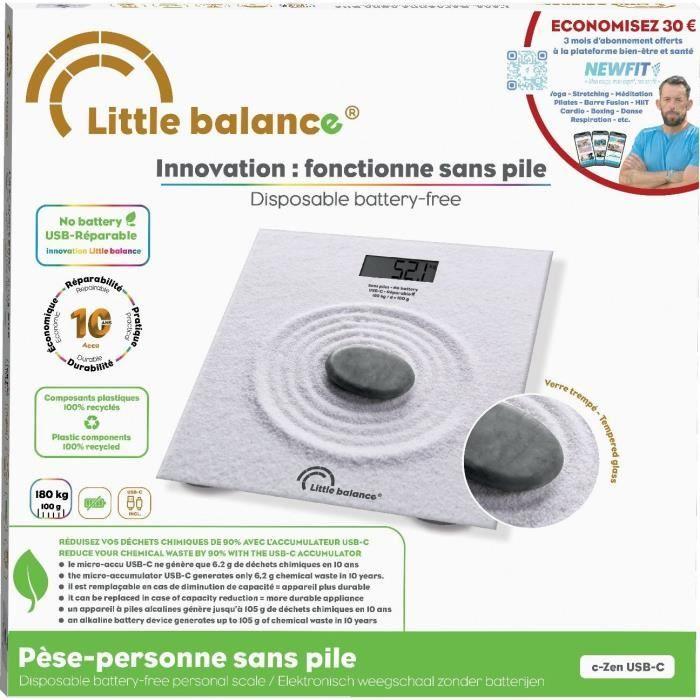 Pèse-personne - LITTLE BALANCE - USB-C - Zen