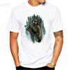 Мужские футболки с принтом Футболка BENDER FETT, хлопковая футболка с круглым вырезом и коротким рукавом, мужские топы