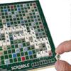 Роскошный набор Scrabble с фиксирующимися фишками для семейных развлечений_fosm