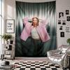 Настенный гобелен Roxy Dekker Art Подвесная ткань Декоративное фоновое покрытие для украшения комнаты
