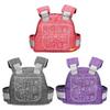 Rear Seat Child Safety Belt Adjustable Breathable Harness Protection Strap for Motorcycle Electric Bike