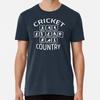 Премиальная футболка Cricket Country S до 5XL Сделано в Австралии/США Футболка