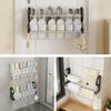 Wall Mounted Shoe Rack with No Drilling and Multifunctional Storage for Saving Space In Bedrooms and Living Rooms