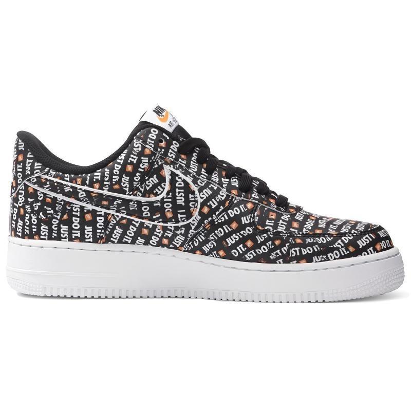 Nike Air Force 1 07 LV8 JDI Unisex Low Top Skate Shoes Black AO6296-001