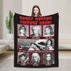Плед The Rocky Horror Picture Show Вельветовый Принт Портативный Легкий Тонкий Плед для Дивана Спальни Покрывало