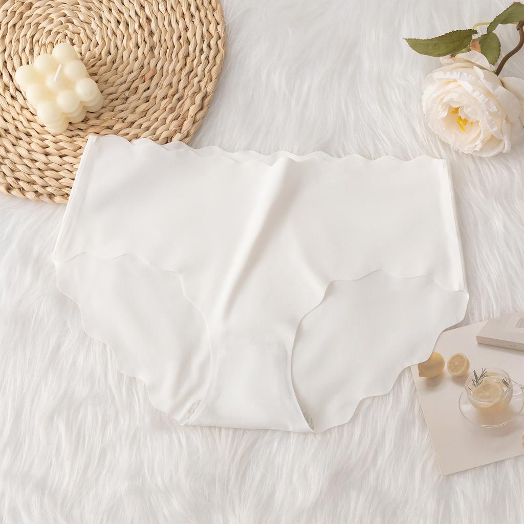 Women's Ice Silk Seamless Underwear, Thin, Breathable, Plus Size Women's Underwear