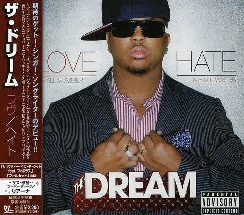CD THEDREAM Love Hate UICD6148 2007 Япония Рэп Хип-Хоп R&B Б/у