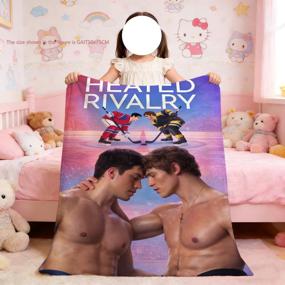 Теплое одеяло Rivalry TV 81 24 для пикника, кровати, дивана, домашней спальни. Мягкое, уютное, теплое, комфортное.
