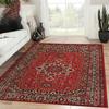 Ретро Красный Персидский Зональный Прямоугольный Ковер Ретро Красный Персидский Ковер Большой Винтажный Ковер Ковры для Гостиной Домашний Декор Ковер
