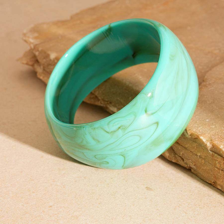 DIEZI 7 Стиль Мода Неправильные Геометрические Смоляные Браслеты Винтаж Панк CCB Золотой Цвет Браслет Браслет Для Женщин Мужчин Подарок Ювелирные Изделия