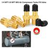 Brass Schrader Valve Anti-Corrosion Automobile Tire Valve Core Air Compressor Tanks Fill Valve