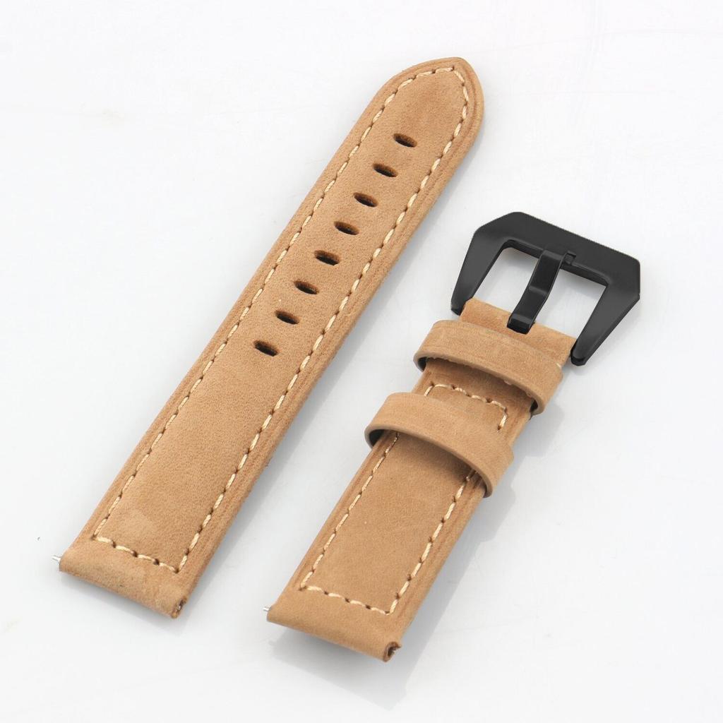 Ремешок из натуральной кожи Crazy Horse для Garmin Forerunner 245 645 158 Venu SQ 2 Plus Vivomove HR Style Luxe Vivoactive 3T 3 Музыкальный браслет-браслет