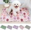 Pad Dog Diaper Mat Extra Soft Breathable Cartoon Print Washable Dog Training Pad