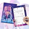 Пригласительная открытка на детский день рождения-сюрприз KPOP Охотник на демонов Набор из 12 штук Одностраничная Открытка-конверт на Хэллоуин и День рождения