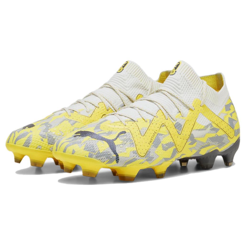PUMA Future Ultimate FG AG 'Grey Yellow Blaze' Men's 107355-04