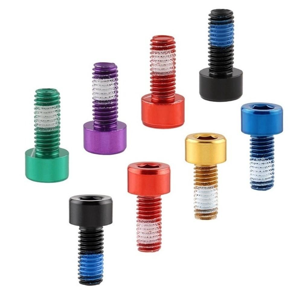 Hex Socket Water Bottle Cage Bolts M5×12mm Bike Holder Bolts Bike Bottle Cage Screws Bicycle