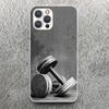 Bodybuilding Gym Fitness Muscle Print Soft Case for iPhone 17 Air 16 16E 15 14 Plus 13 Mini 12 11 Pro Max Phone Shell SE 7 8 Pat