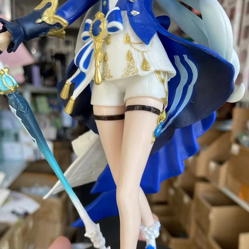 23см Фигурка Фурины Игра Genshin Impact ПВХ Фигурка Действия Аниме Милая Девочка Focal Focalors Коллекционная Модель Кукла Игрушка Подарок