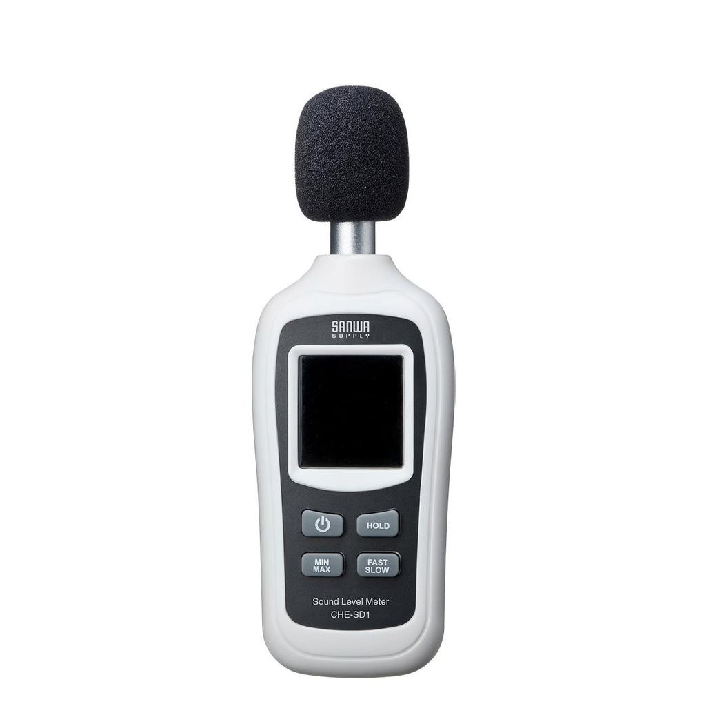 Sanwa Supply Digital Sound Level Meter Measure Noise and Small (Can Temperature) CHE-SD1