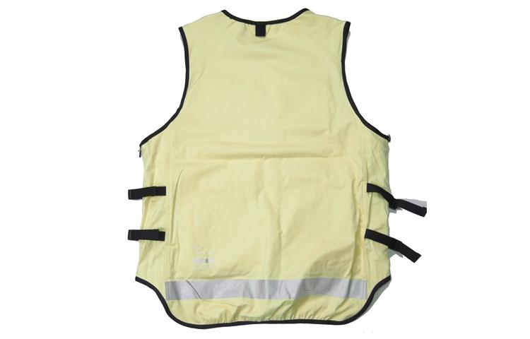 Nike Vests Men's Neon Yellow Collarless Moderate Fishing CJ1461-335