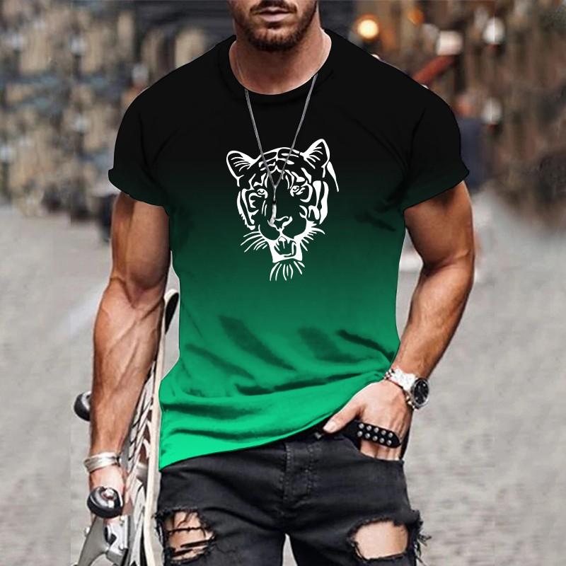 Мужская футболка с 3D-принтом, повседневная летняя футболка с коротким рукавом, мужская классная свободная одежда XS-6XL, винтажные футболки больших размеров, топы