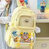The New Schoolbag Is High-value, Fresh and Sweet, Candy-colored Backpack, Lightweight and Large-capacity Backpack for Junior High School Students.