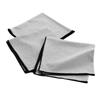 Serviettes De Table - Mistralines - Gris Chine - 100% Coton Recyclé - 40 X 40 Cm - Lot De 3