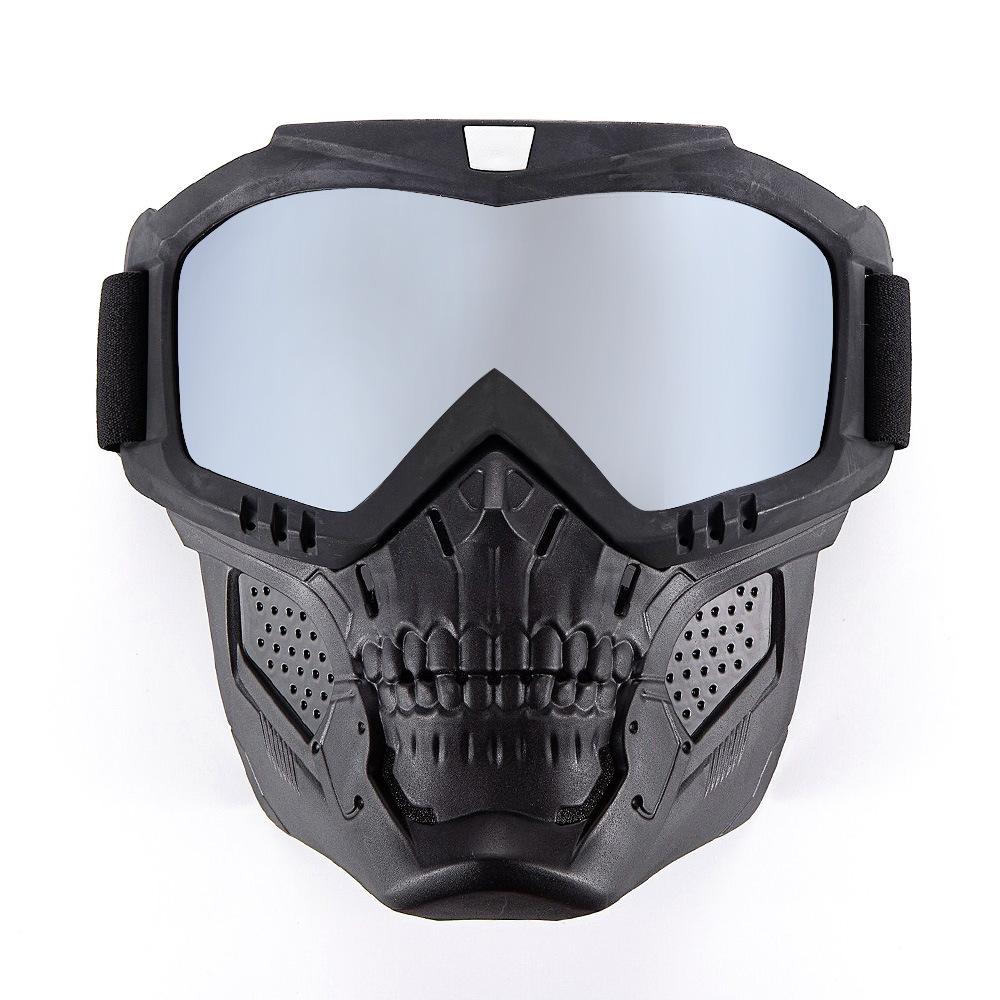 Skull Mask Locomotive Protection Off-Road Glasses Devil Mask Motorcycle Goggles Rider Goggles