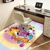 1 шт. Коврик для офиса Les Popples Мягкий полиэстер Коврик для входа Моющийся Нескользящий Машинная стирка Внутренний
