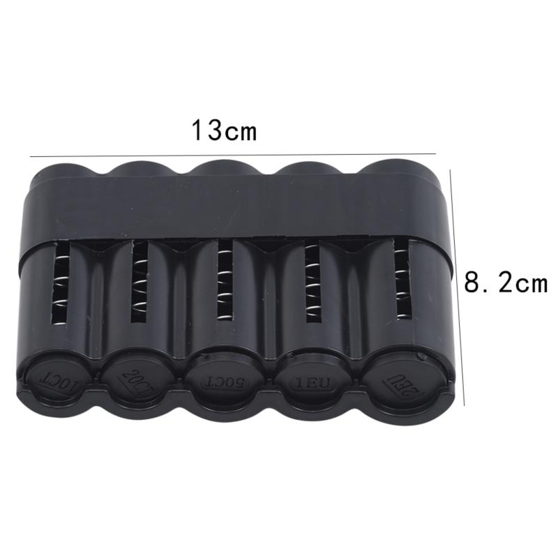 Coin Box Plastics Small Change Euro Multi Layer Stacking High-capacity Convenient Practical And User-friendly Storage Box