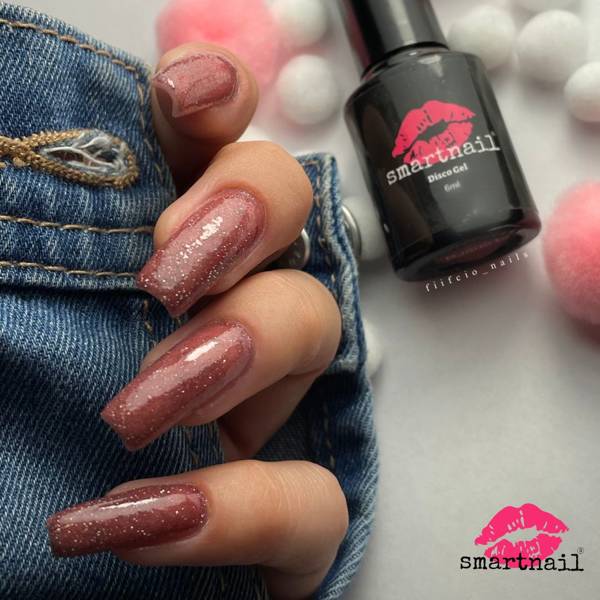 Rj 8051 Smartnail Flash Lakier Hybrydowy Disco Gel 6 мл