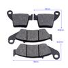 Передние/задние тормозные колодки мотоцикла для HONDA CRF250R CRF250X 2004-17 CR125R/250R CR125/250 R 02-07 CRF450R 02-16 CRF450X 05-17 4,8