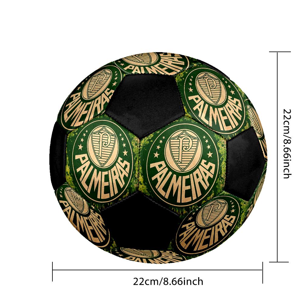 РАЗМЕР 5 SE Футбольный мяч Palmeiras Цветной Для всех возрастов Машинная строчка ПВХ Готов к соревнованиям Прочный Высокий отскок
