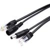1 пара Пассивный PoE-адаптер Кабель POE PoE-сплиттер RJ45 Инжектор Модуль питания 12-48 В для IP-камеры