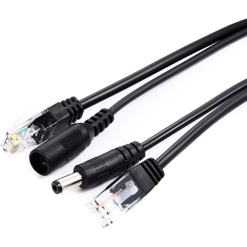 Новый пассивный кабель-адаптер Power Over Ethernet POE-кабель POE-разветвитель RJ45-инжектор Модуль питания 12-48 В для IP-камеры