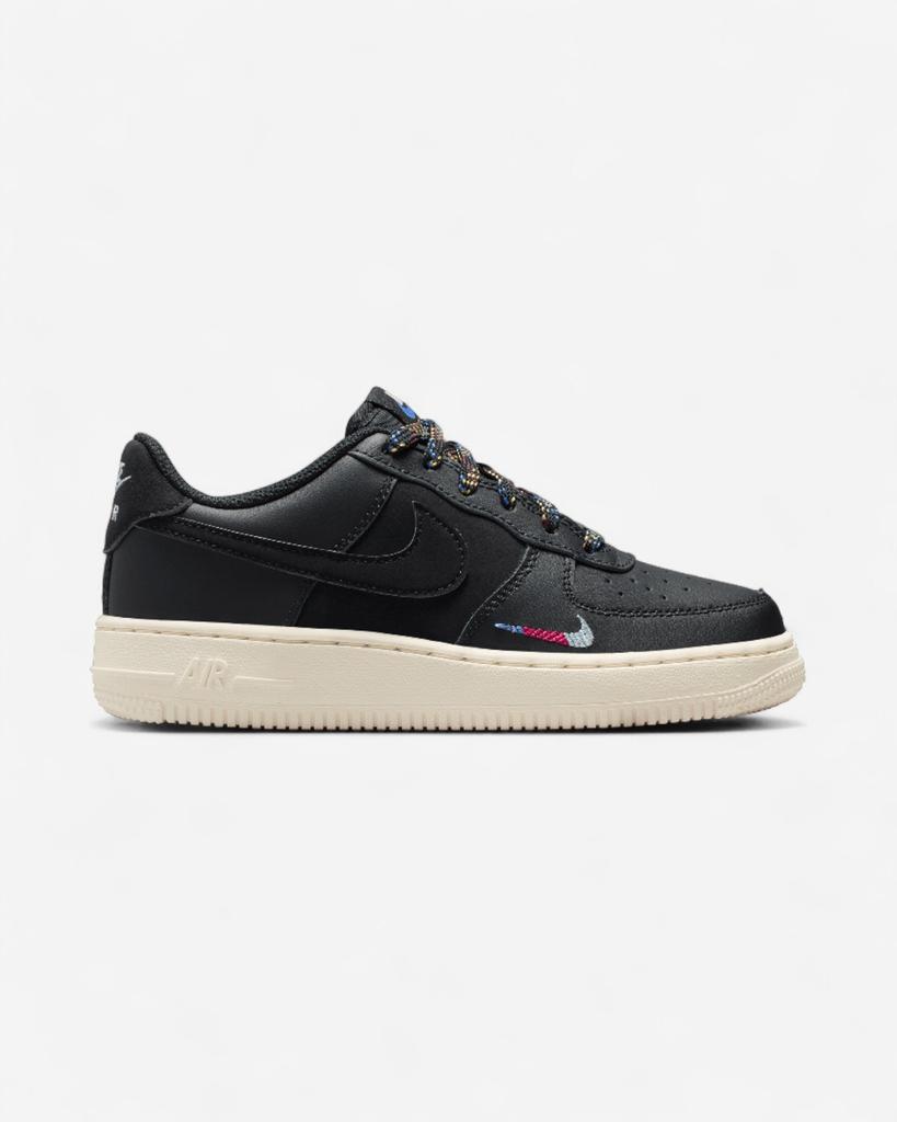 Nike Air Force 1 Lv8 (GS) "Black Saturn Gold"
