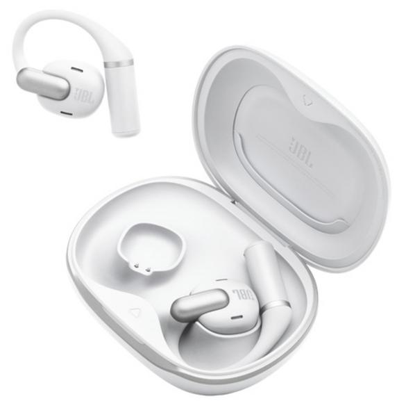 Jbl sense pro white open wireless headphones