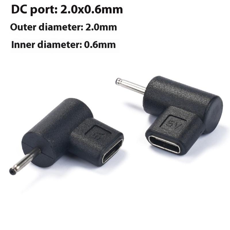 1 шт. 3A Универсальный 5V TypeC на DC 3.5x1.35мм/5.5x2.1мм/5.5x2.5мм Штекер Jack Адаптер-преобразователь Зарядки DC Разъем Питания