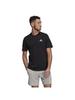 Adidas Essentials Футболка с коротким рукавом и вышитым маленьким логотипом 31298 Черный O Мужская (ГК9639)