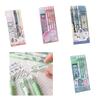 4Pcs Automatic Pencil with 0.5MM Lead Refills Mechanical Pencil Drawing Pencil with Small Eraser for Drawing Drafting