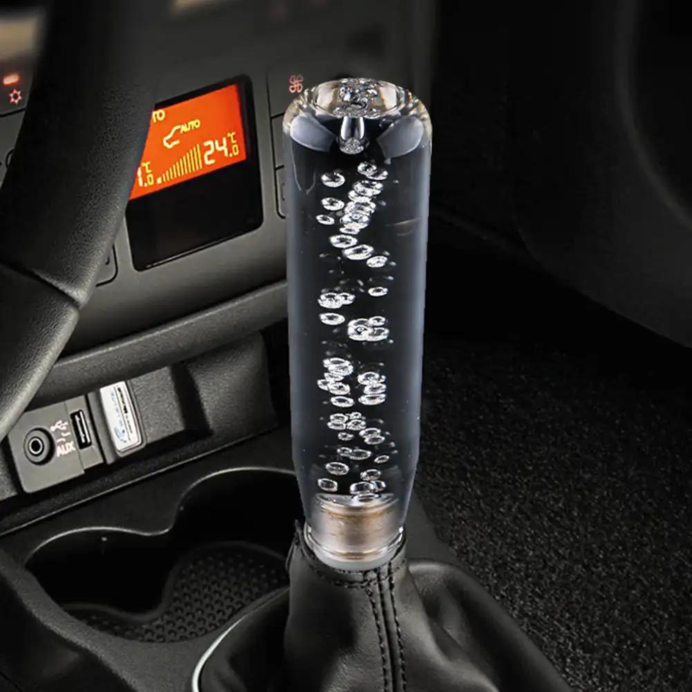 Универсальный светодиодный цветной автомобильный переключатель передач, удлинитель ручки переключения передач с зарядным устройством USB, рычаг ручного переключения передач