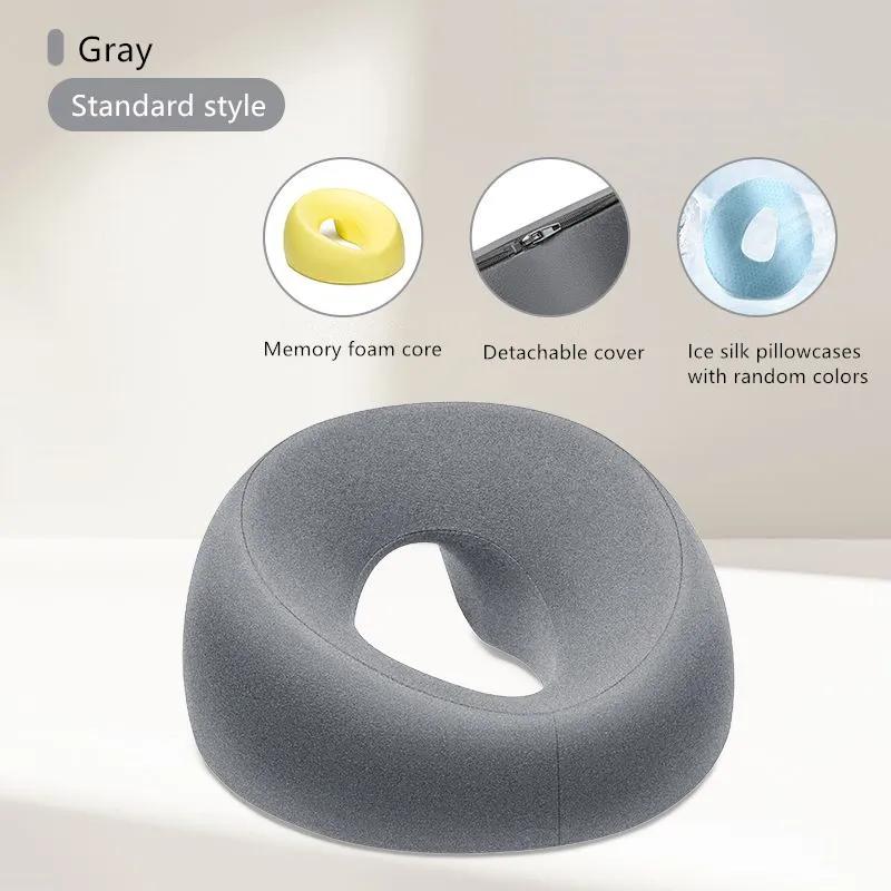 New Professional Beauty Salon Pillow Face Down Head Rest Cushion with Nose Hole Memory Foam Massage Table Ergonomics Support Spa