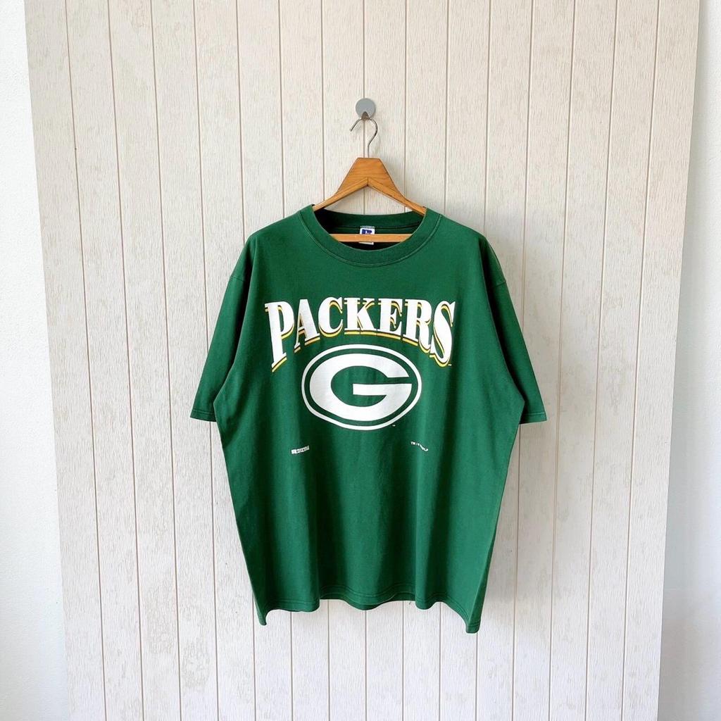 Vintage 1990s Green Bay Packers t-shirt/ NFL/ Russell Atheltic USA/ size XL